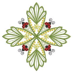 Ladybug Quilt 03(Lg) machine embroidery designs