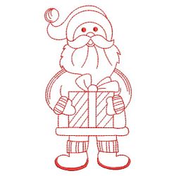 Redwork Santa 2 04(Lg) machine embroidery designs