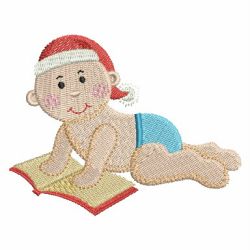 Christmas Baby 09 machine embroidery designs