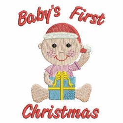 Baby First Holiday 05 machine embroidery designs