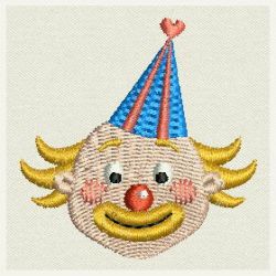 Clown Head 01 machine embroidery designs