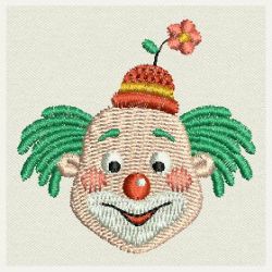 Clown Head 02 machine embroidery designs