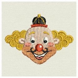 Clown Head 03 machine embroidery designs