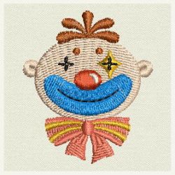 Clown Head 06 machine embroidery designs