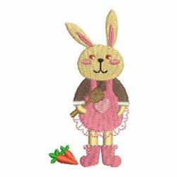 Cute Cooking Rabbit 01 machine embroidery designs