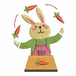 Cute Cooking Rabbit 05 machine embroidery designs