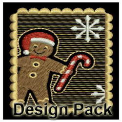 Merry Christmas Stamp machine embroidery designs