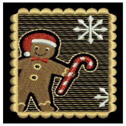 Merry Christmas Stamp 05 machine embroidery designs