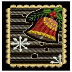 Merry Christmas Stamp 06 machine embroidery designs