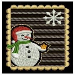 Merry Christmas Stamp 07 machine embroidery designs