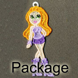 FSL Barbie Girl machine embroidery designs