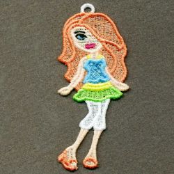 FSL Barbie Girl 01 machine embroidery designs