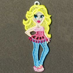 FSL Barbie Girl 02 machine embroidery designs