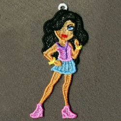 FSL Barbie Girl 03 machine embroidery designs