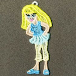 FSL Barbie Girl 07 machine embroidery designs