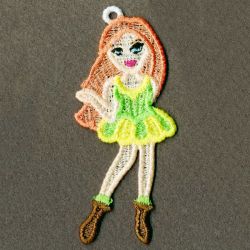 FSL Barbie Girl 08 machine embroidery designs