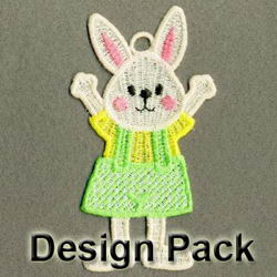 FSL Easter Rabbits machine embroidery designs