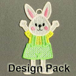 FSL Easter Rabbits machine embroidery designs