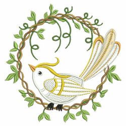 Fancy Love Birds 02(Lg) machine embroidery designs