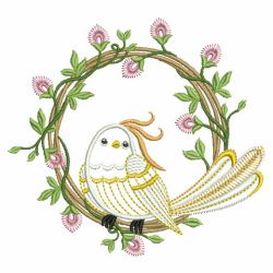 Fancy Love Birds 05(Sm) machine embroidery designs