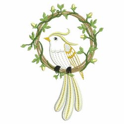 Fancy Love Birds 06(Md) machine embroidery designs