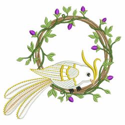 Fancy Love Birds 10(Sm) machine embroidery designs