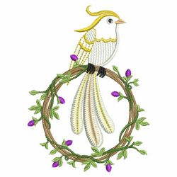 Fancy Love Birds 12(Md) machine embroidery designs