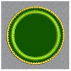 Golden Applique Alphabets 15