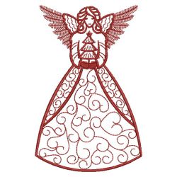 Redwork Angels 01(Lg) machine embroidery designs