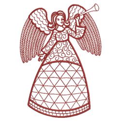 Redwork Angels 07(Sm) machine embroidery designs