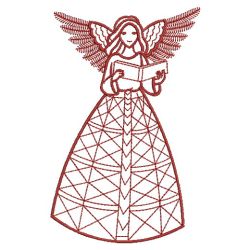 Redwork Angels 10(Lg) machine embroidery designs