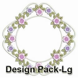 Heirloom Flower Enticement(Lg) machine embroidery designs