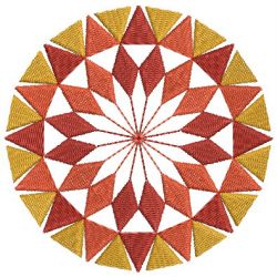 Paletted Round Pattern 02 machine embroidery designs