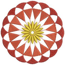 Paletted Round Pattern 04