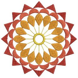 Paletted Round Pattern 08
