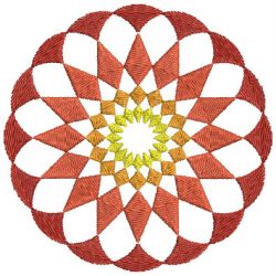 Paletted Round Pattern 09 machine embroidery designs