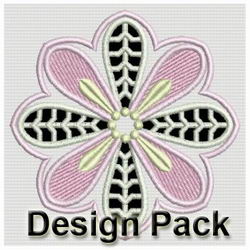 Symmetry Cutworks machine embroidery designs