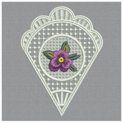 FSL Pansy Doily 05 machine embroidery designs