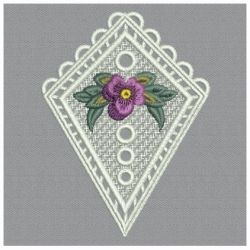 FSL Pansy Doily 06 machine embroidery designs