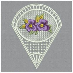 FSL Pansy Doily 09