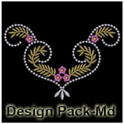 Heirloom Flower Candlewicking(Md) machine embroidery designs