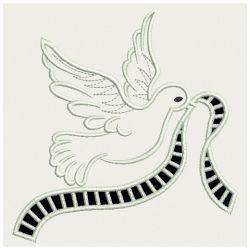 Cutwork Doves 04(Sm) machine embroidery designs