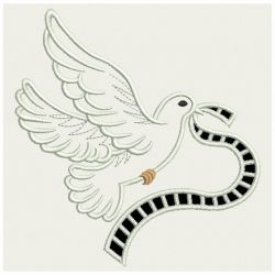 Cutwork Doves 07(Md) machine embroidery designs