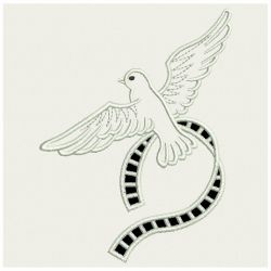 Cutwork Doves 10(Md) machine embroidery designs