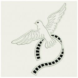 Cutwork Doves 10(Sm) machine embroidery designs