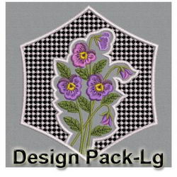 Floral Cutworks(Lg) machine embroidery designs