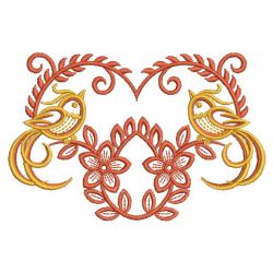 Heirloom Love Birds 03(Lg) machine embroidery designs