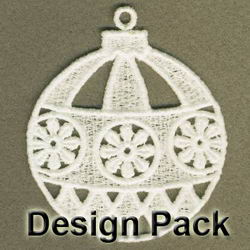 FSL Christmas Ornaments machine embroidery designs