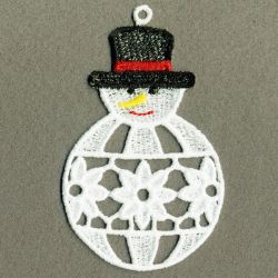 FSL Christmas Snowman 08 machine embroidery designs
