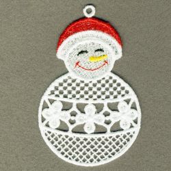 FSL Christmas Snowman 09 machine embroidery designs